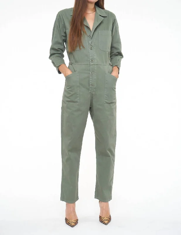 Tanner Long Sleeve Field Suit In Vine